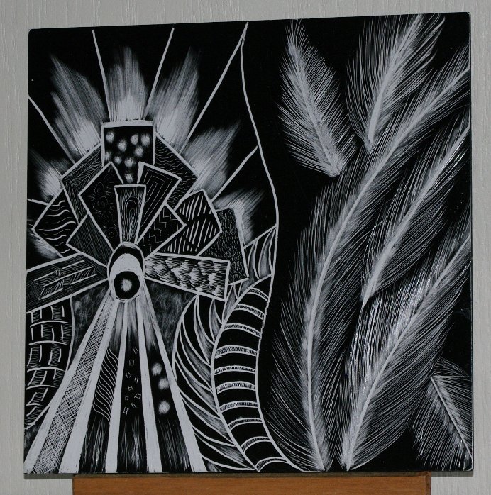 scratchboard